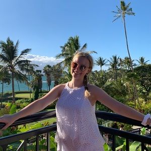 White Lilly Pulitzer Romper